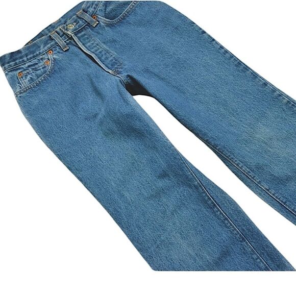 Levi’s 26501-0116 Vintage High Rise Button Up Jeans W27 L34 Very Good Condition - Picture 8 of 10